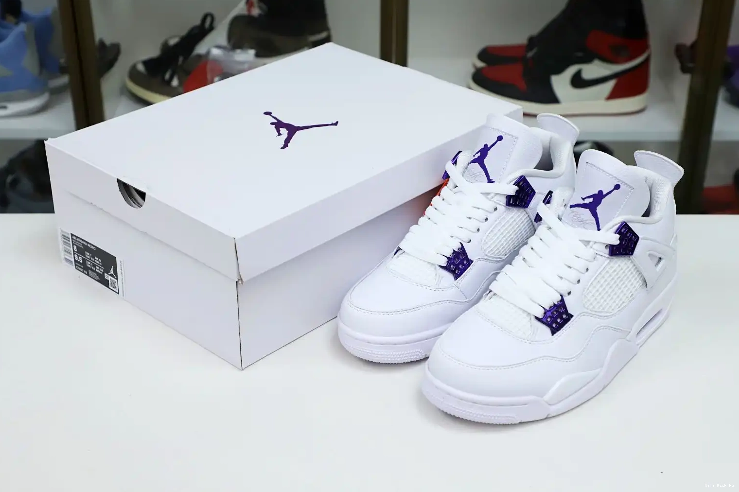 4 PURPLE AIR METALLIC JORDAN Kimikick 0815